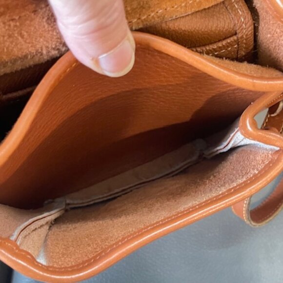 Dooney & Bourke Brown Essex Equestrian Saddle Handbag - Picture 9 of 9